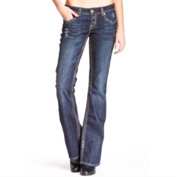MEK Denim OAXACA Boot Cut Jeans - Picture 3 of 15